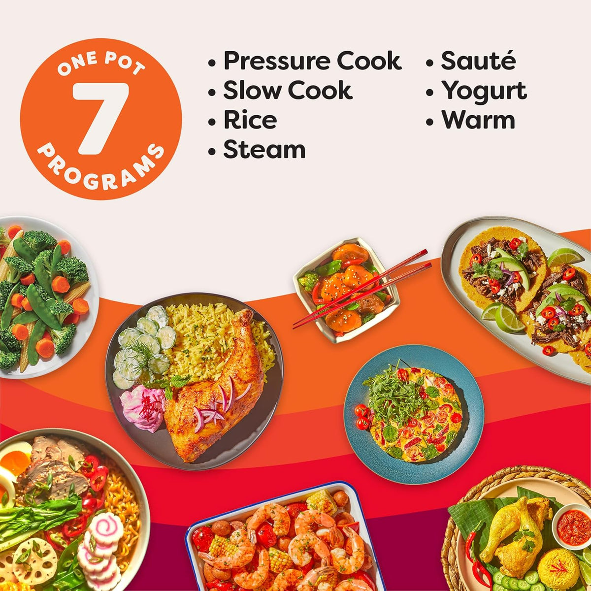 Instant Pot Duo 7-em-1 Panela Elétrica Multifunções 5,7 L Aço Inoxidável