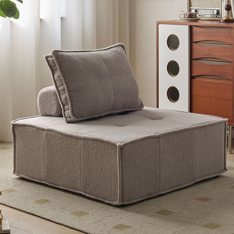 Sofá Modular de Tecido Estilo Italiano para Sala de Estar