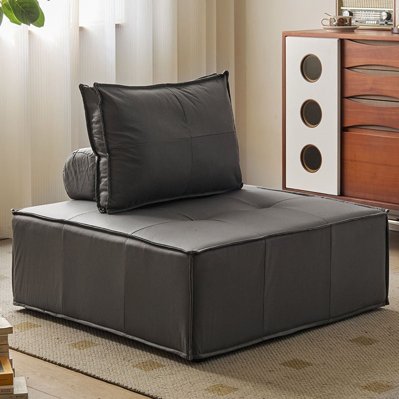 Sofá Modular de Tecido Estilo Italiano para Sala de Estar